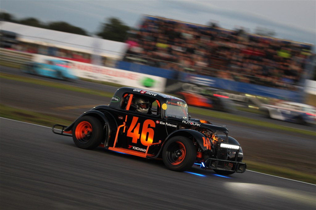 I denne Legend-racer starter Kim Schmidt Petersen og Alex Rundberg
(Foto: Henning Smed)